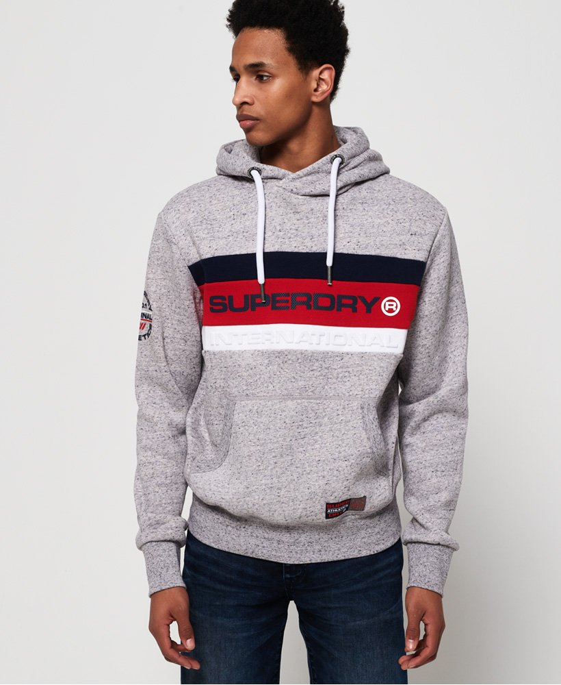 Superdry trophy cheap chest band hoodie