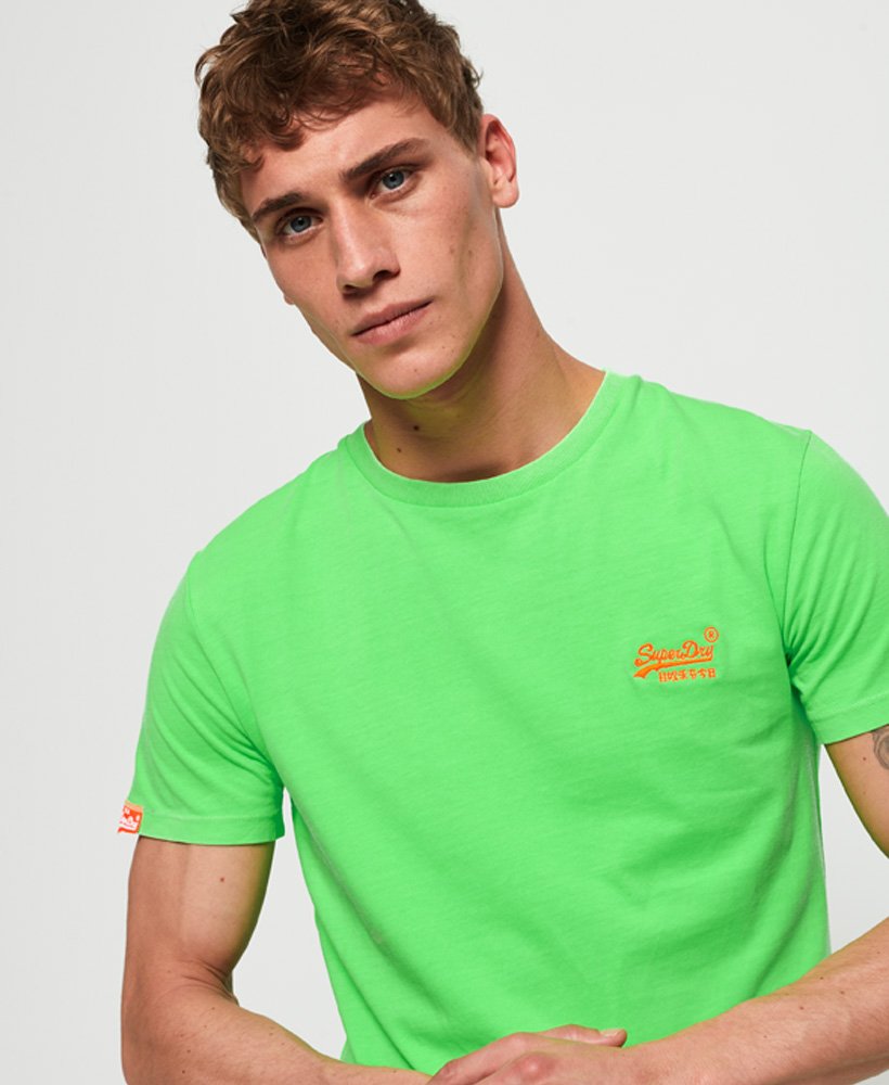 Herren - T-Shirt in Neonfarben aus der Orange Label Kollektion Eis Grün ...