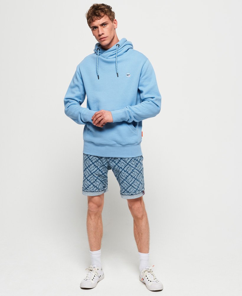 Mens - Collective Hoodie in Wave Blue | Superdry UK