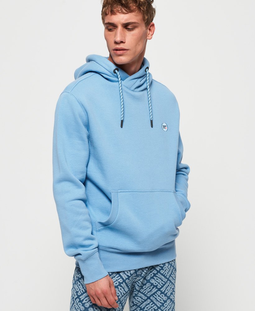 Mens - Collective Hoodie in Wave Blue | Superdry UK