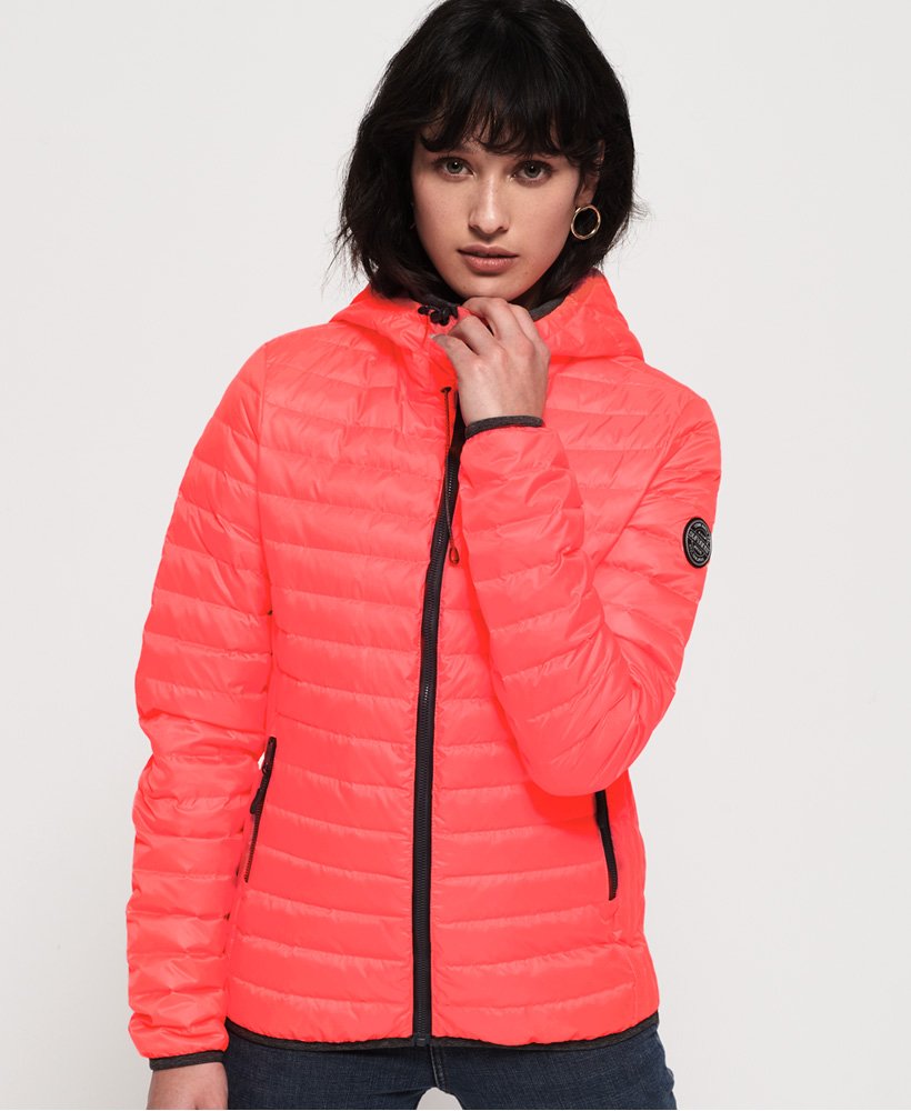 Womens - Core Down Hooded Jacket in 