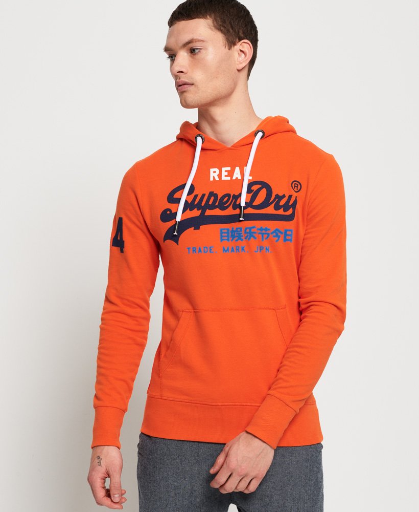 superdry hoodie orange