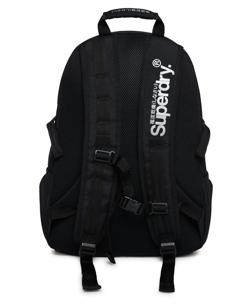Men’s - Hexline Tech Tarp Backpack in Black | Superdry