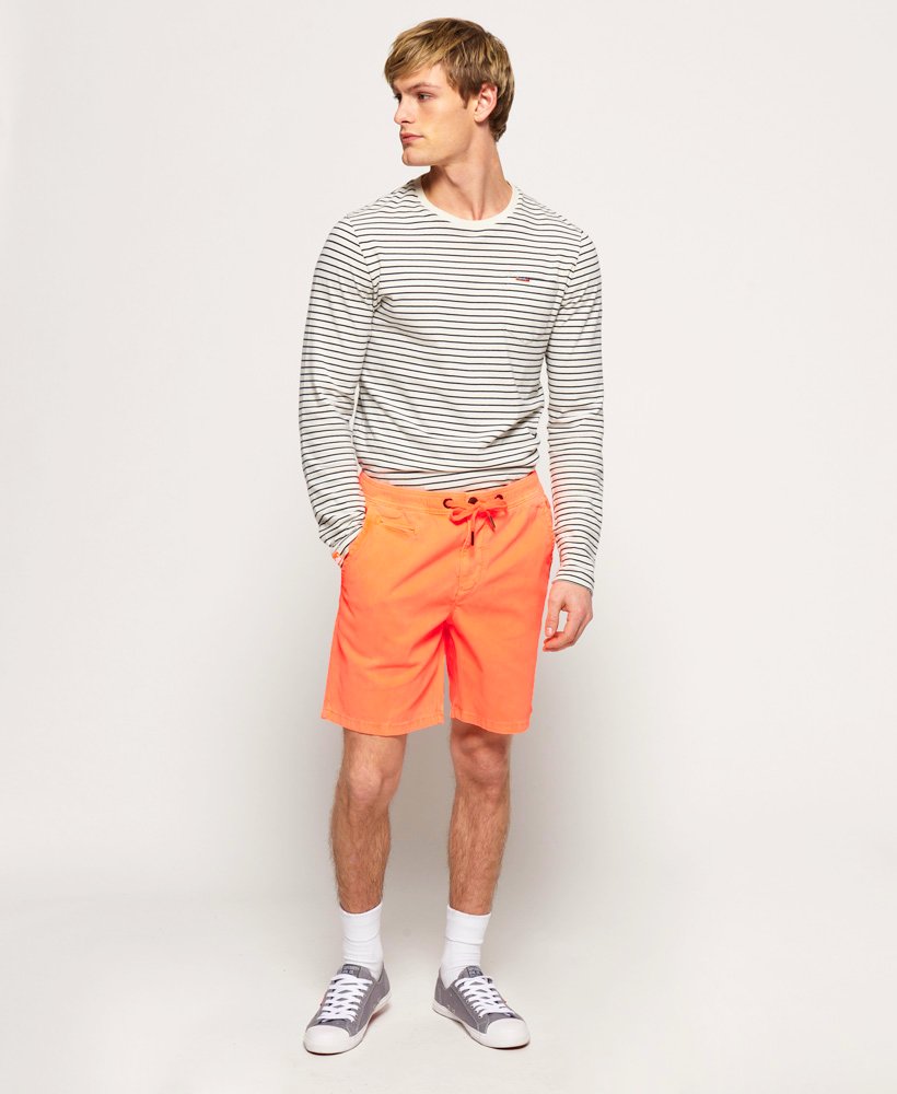 Men's - Sunscorched Shorts in Fluro Coral | Superdry UK