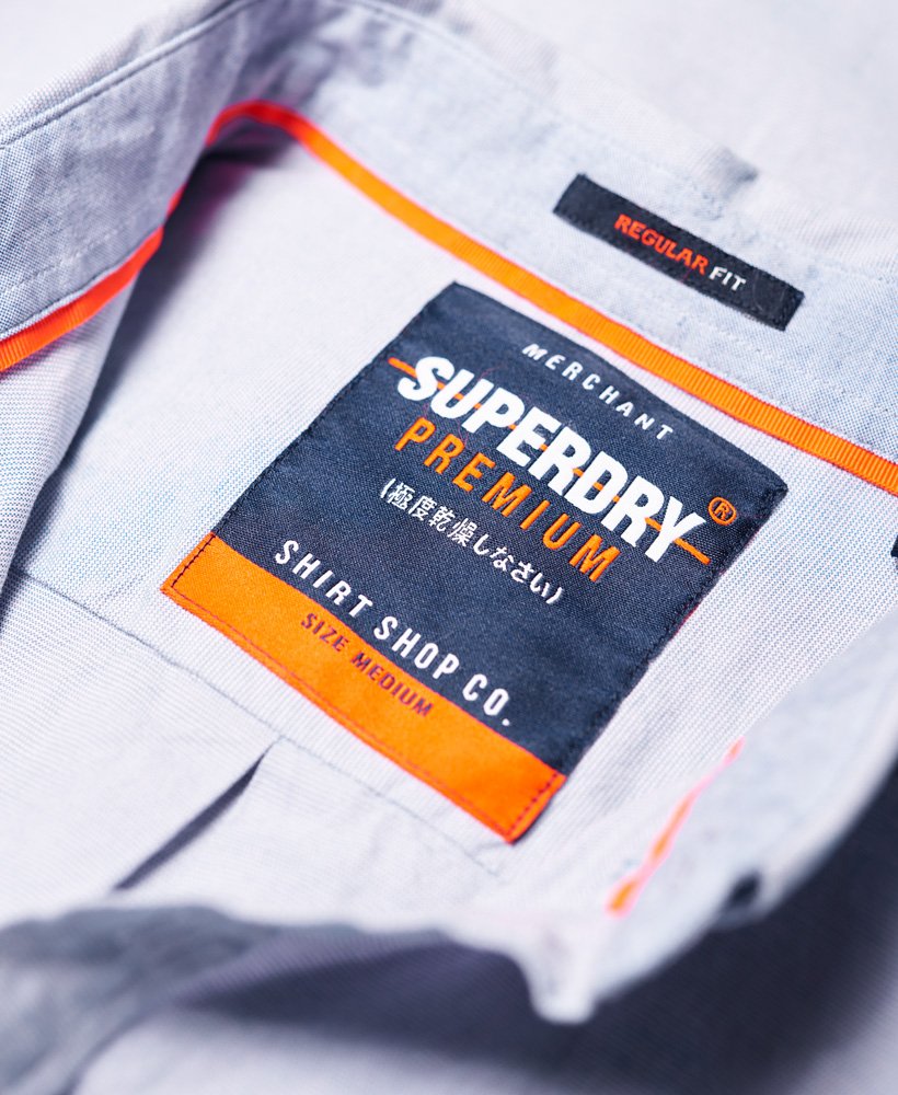 Superdry Camisa de manga corta Premium University Oxford