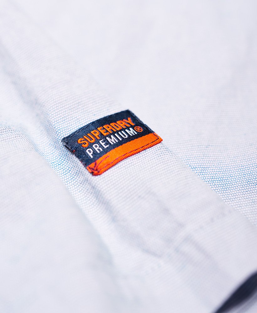 Superdry Camisa de manga corta Premium University Oxford