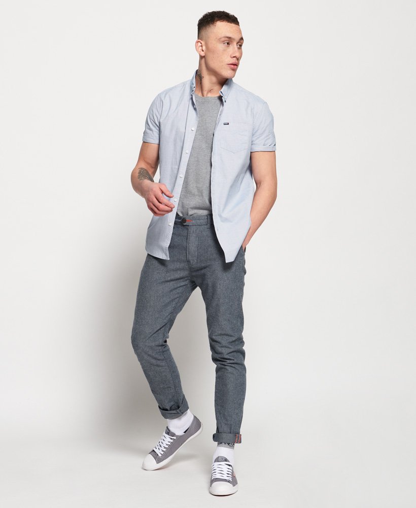 Superdry Camisa de manga corta Premium University Oxford