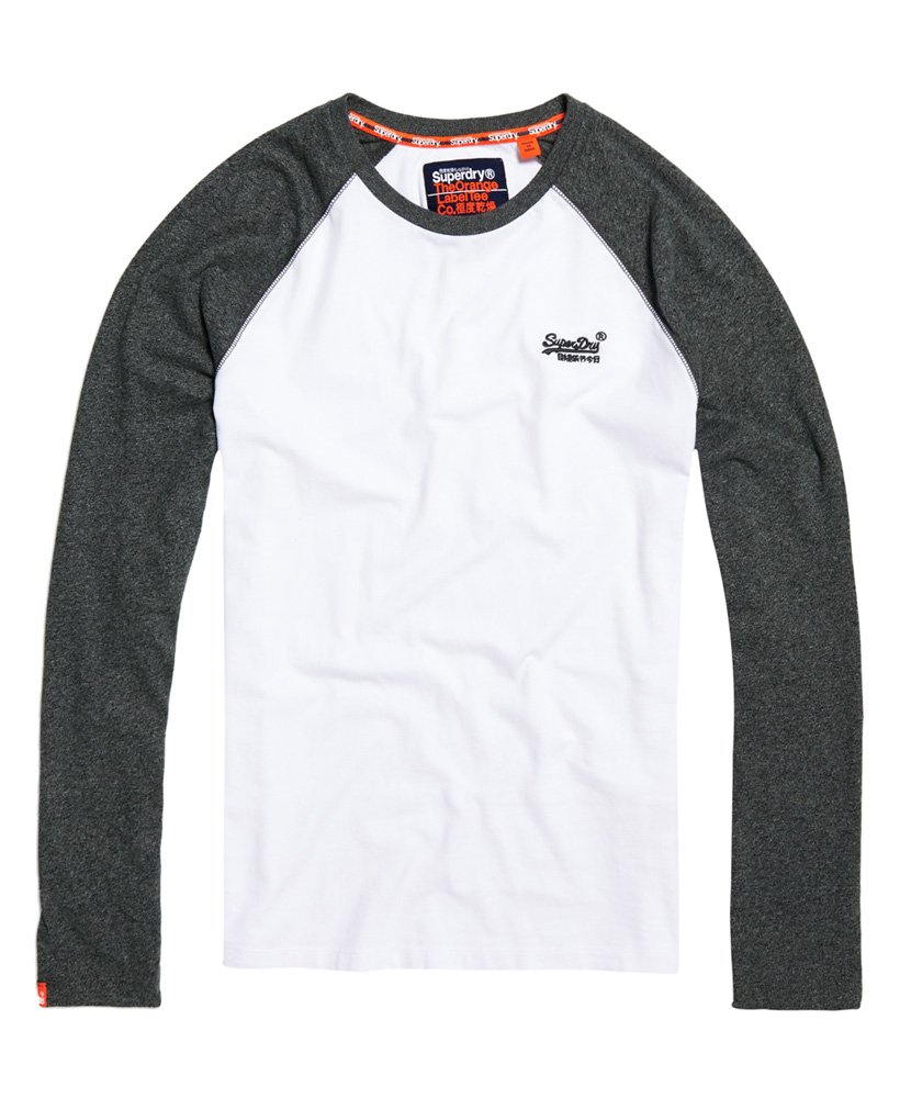 Superdry Baseball Long Sleeve TShirt Men's TShirts