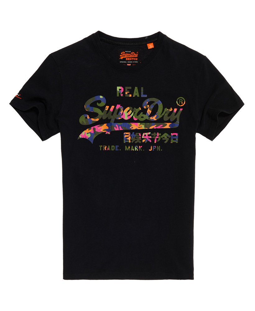 Superdry Vintage Logo Layered Camo T-Shirt 