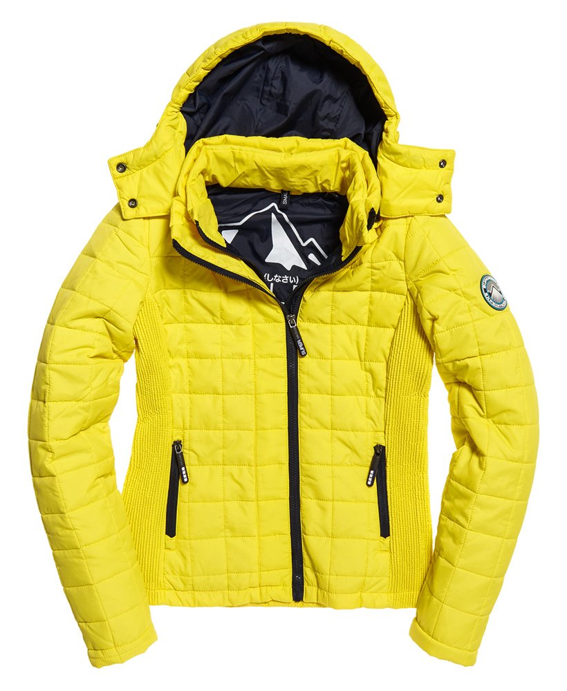 Women's Box Quilt in Yellow | Superdry IE