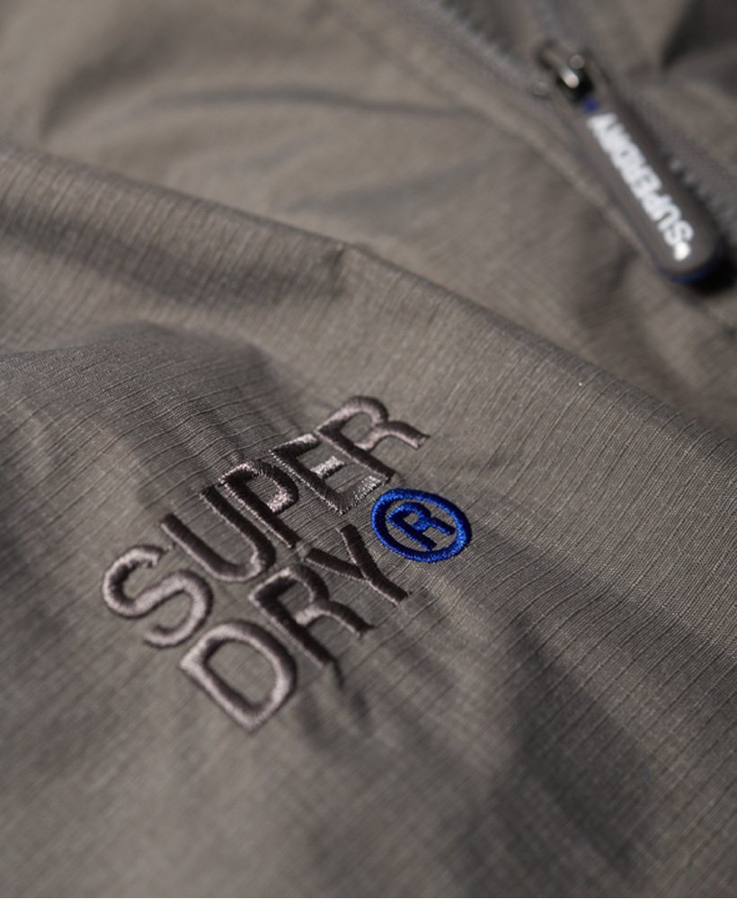 superdry tech hood pop zip windcheater nb