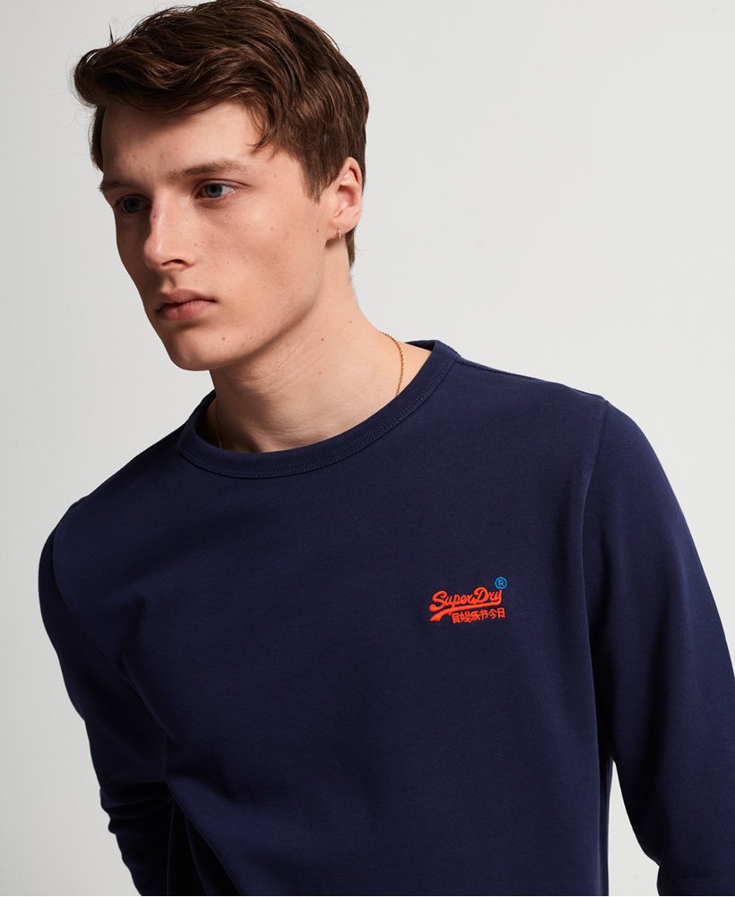 Superdry Orange Label Pastel Line Crew Sweatshirt - Men's Hoodies