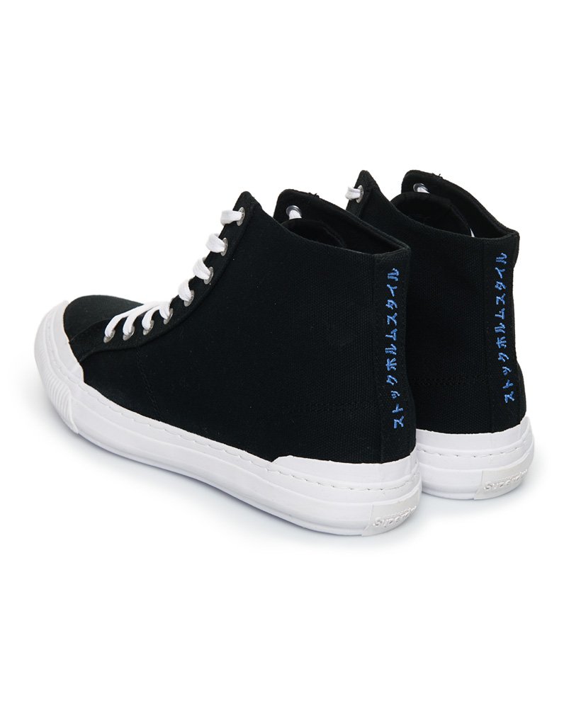 superdry high top trainers