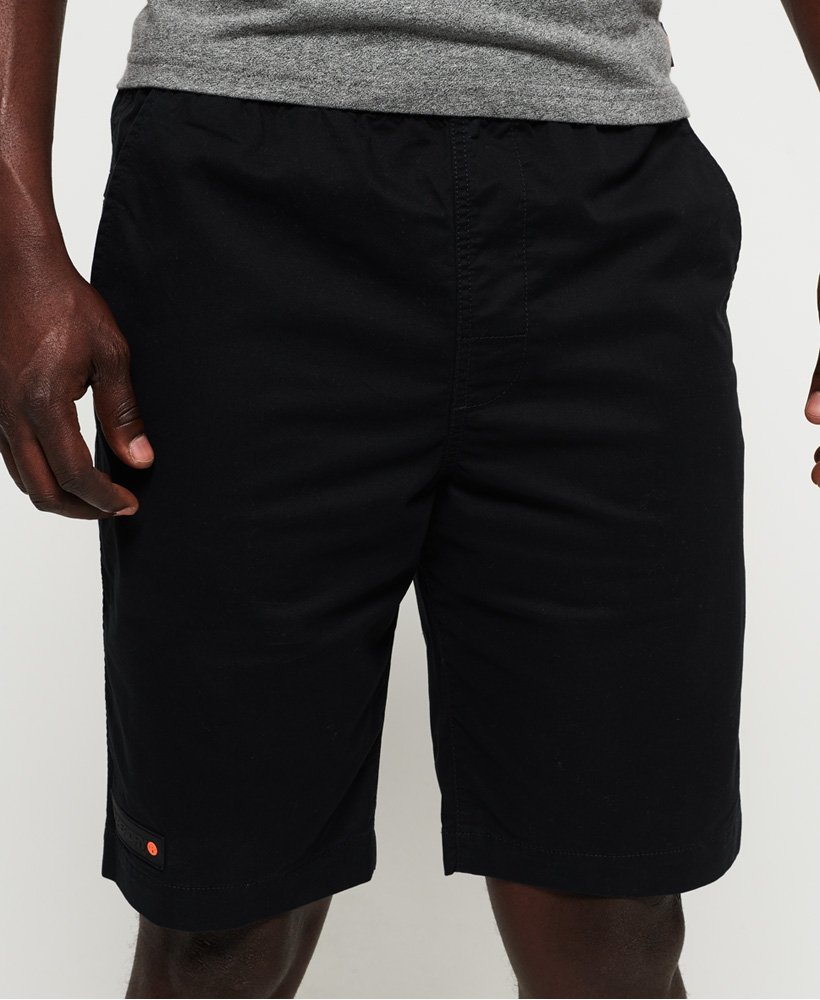 Men's - World Wide Chino Shorts in Black | Superdry UK