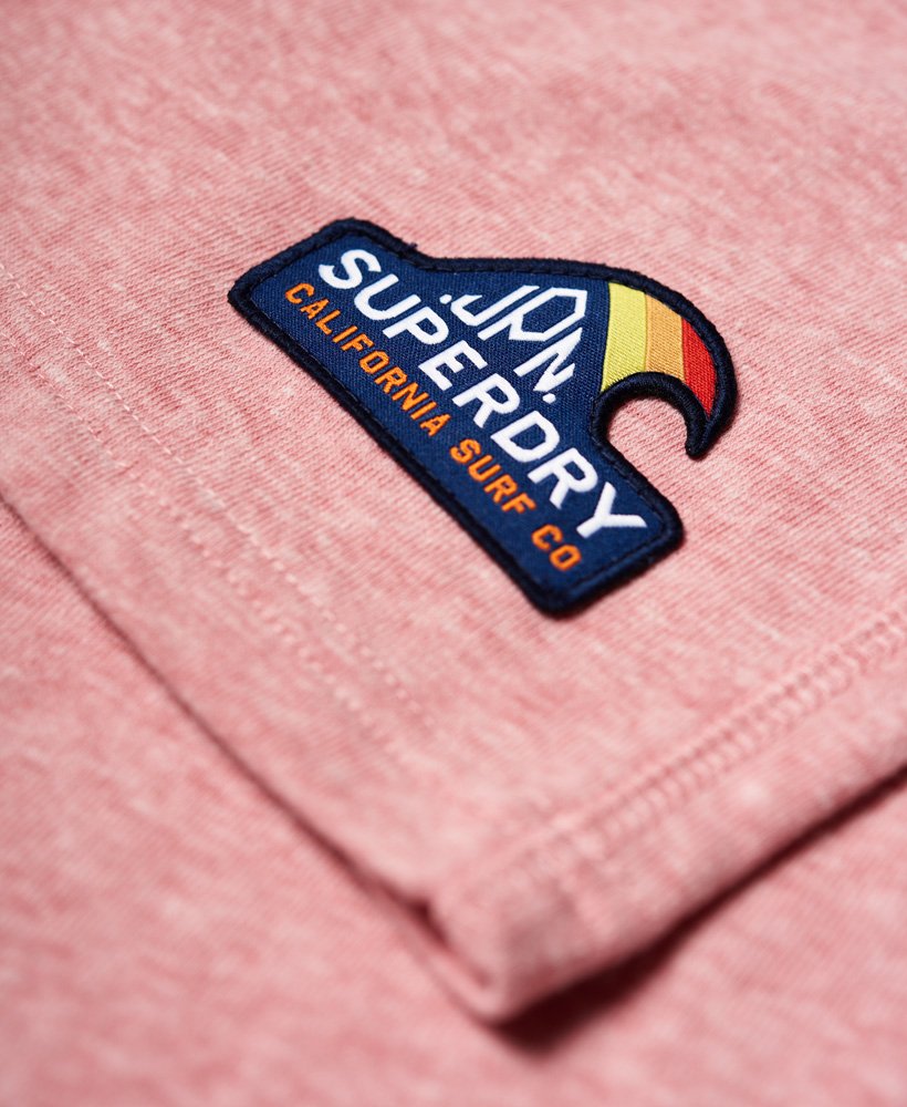 Men's 76 Surf T-shirt in Pink | Superdry US