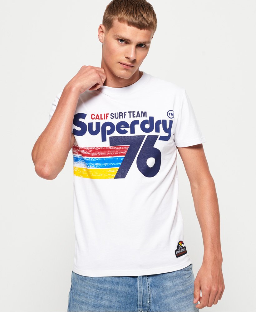 Hombre – Camiseta 76 Surf en óPtico Superdry ES