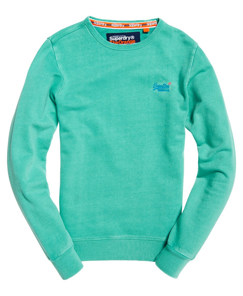 Superdry orange label crew sweatshirt Clearance