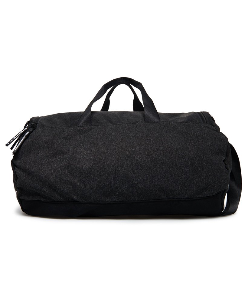 Mens - Division Sport Barrel Bag in Dark Grey | Superdry