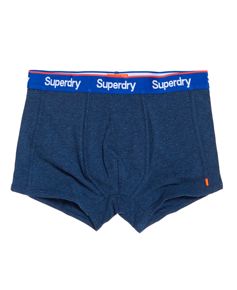 Mens - Sport Trunks Triple Pack in Navy | Superdry