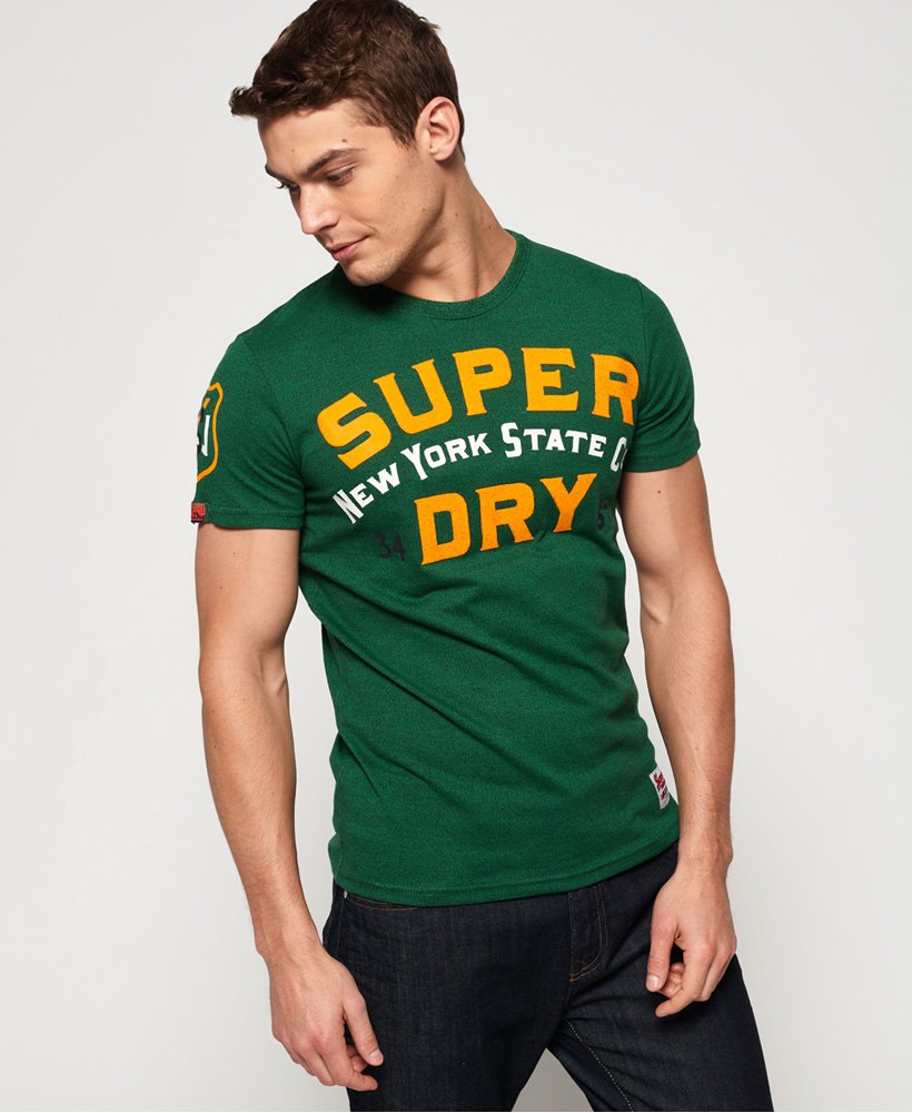 Buy > superdry green shirt > in stock