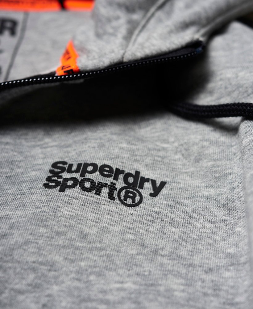 SUPERDRY Core Sport Men's XXL Grey Active Hoodie