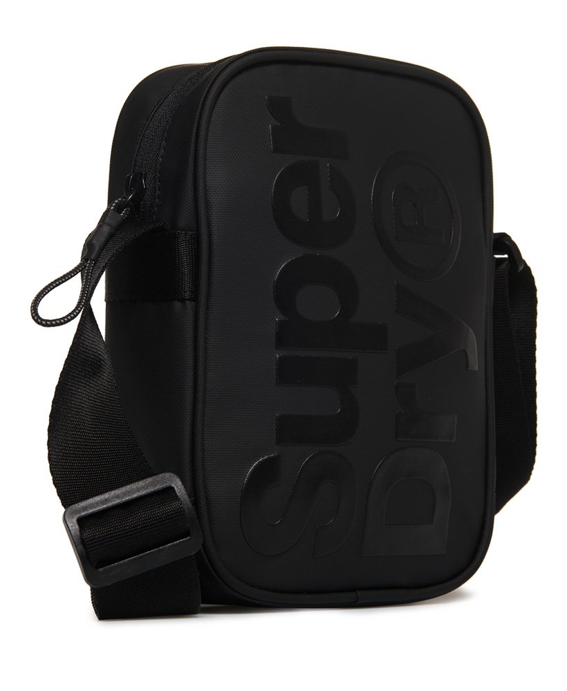 Mens - Side Bag in Black | Superdry