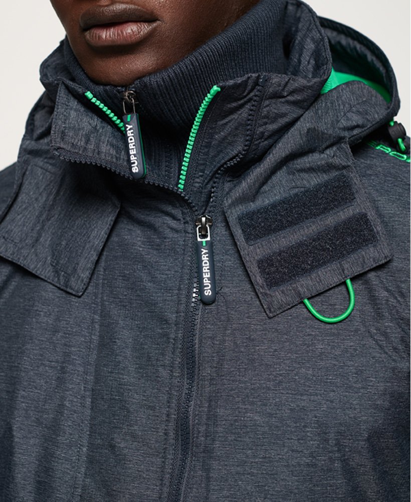 superdry tech hood pop zip windcheater nb