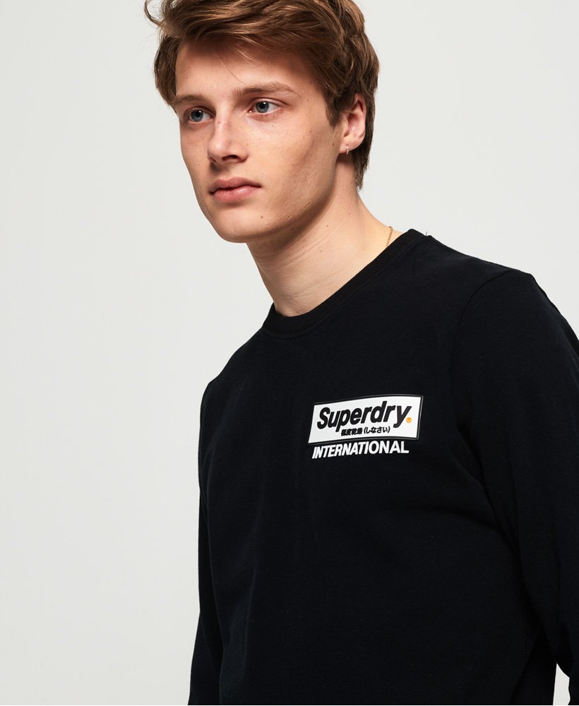 Superdry International Long Sleeve T-Shirt - Men's T-Shirts