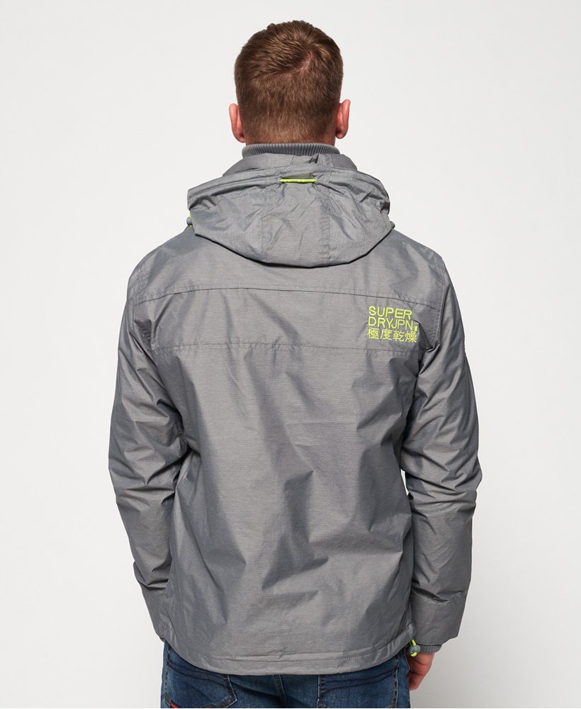 superdry windcheater grey