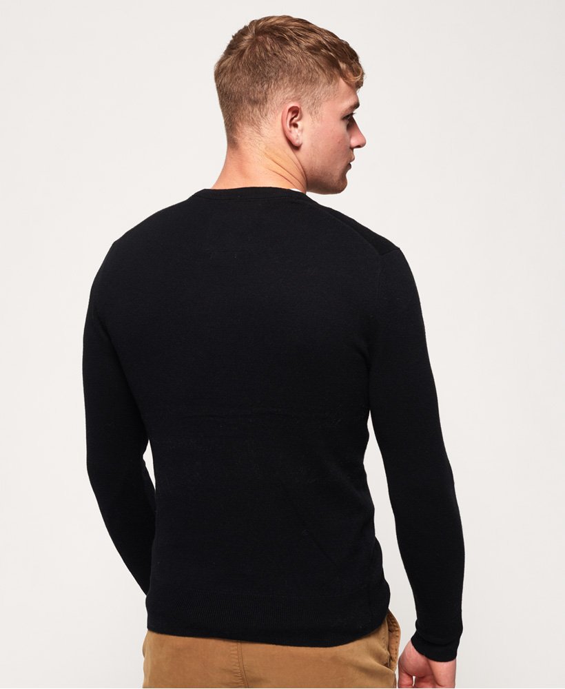 superdry orange label crew jumper