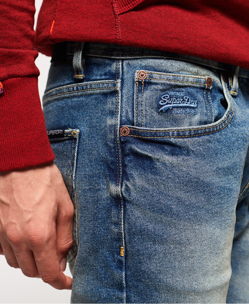 Mens - Officer Slim Shorts in Mystic 