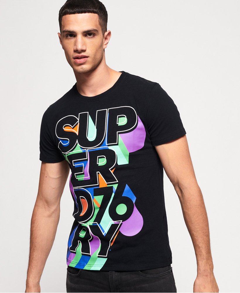 superdry retro t shirt