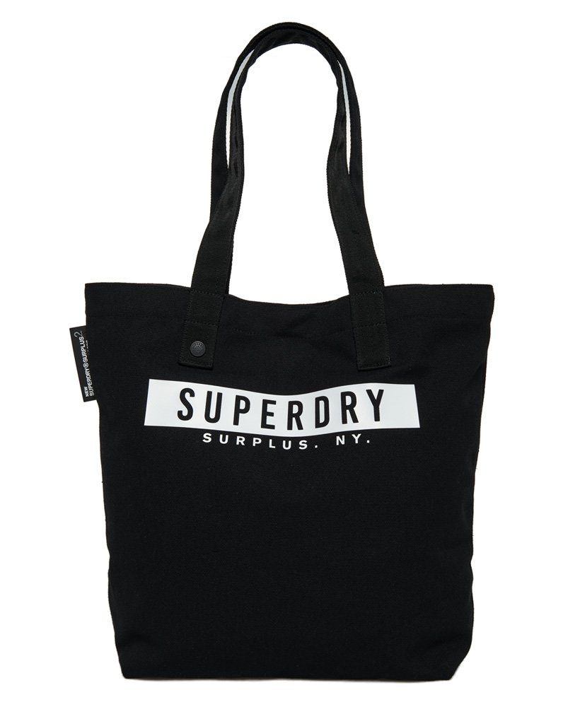 Mens - Surplus Goods Explorer Tote Bag in Black | Superdry