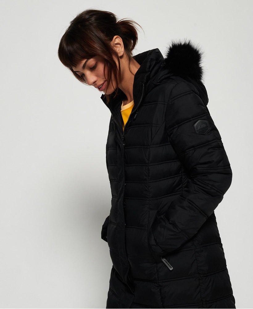 SUPERDRY Superdry Women Mountain Super Fuji Jacket Blackboard SUPERDRY Superdry Women Mountain Super Fuji Jacket Blackboard