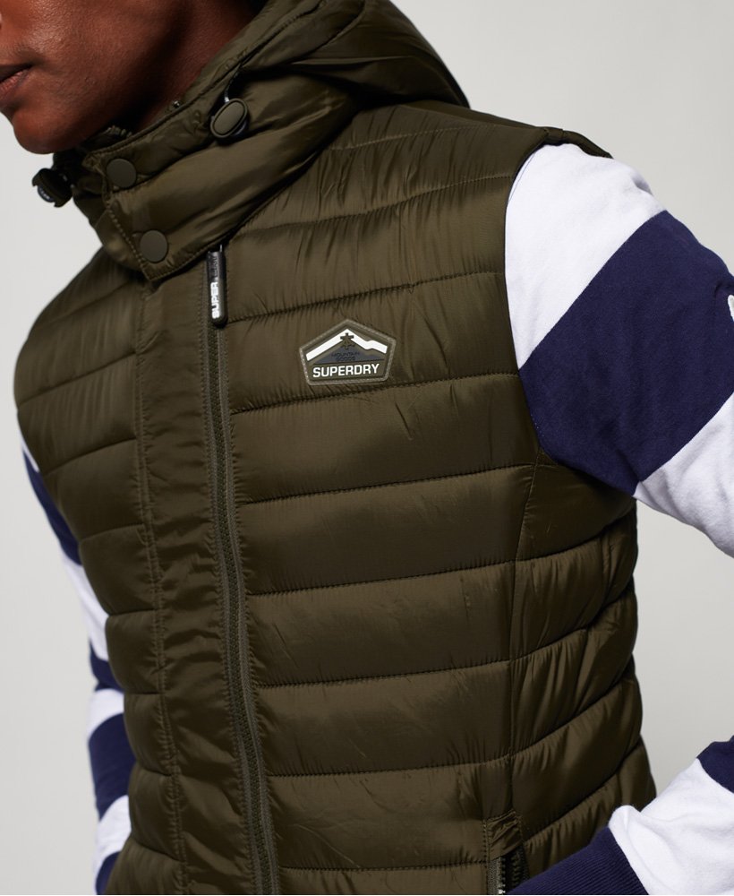 superdry body warmer with hood