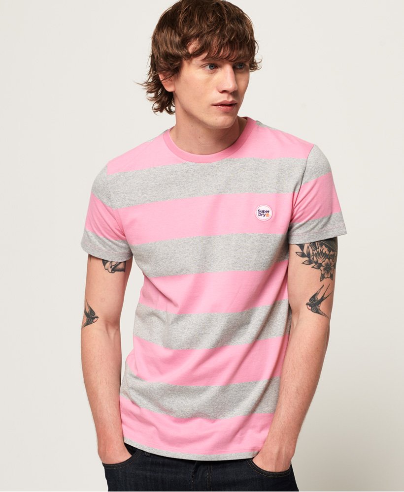 Men's Collective T-shirt Pink Superdry US