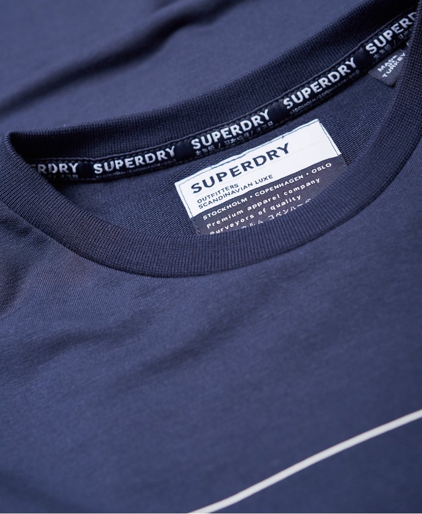 Womens - Boyfriend T-Shirt Dress in Navy | Superdry UK