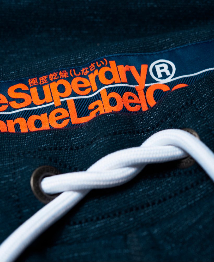 Mens Orange Label Classic Shorts in Midnight Blue Feeder Superdry