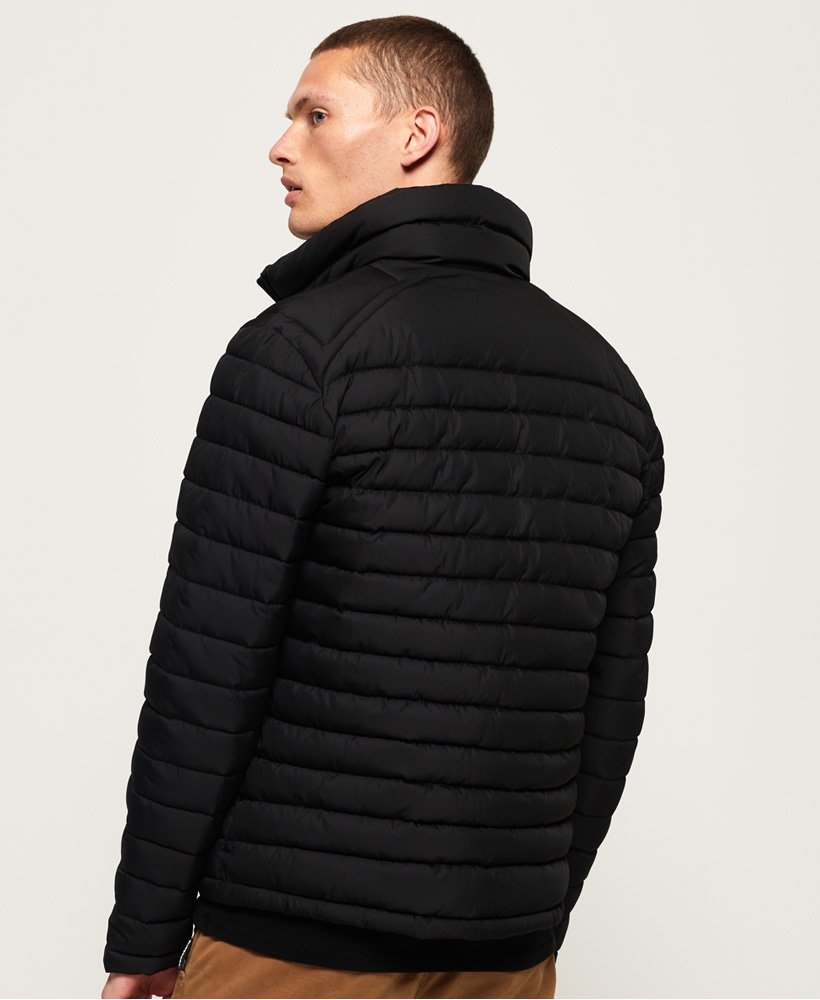 Black All Sizes Superdry Double Zip Fuji Mens Jacket 
