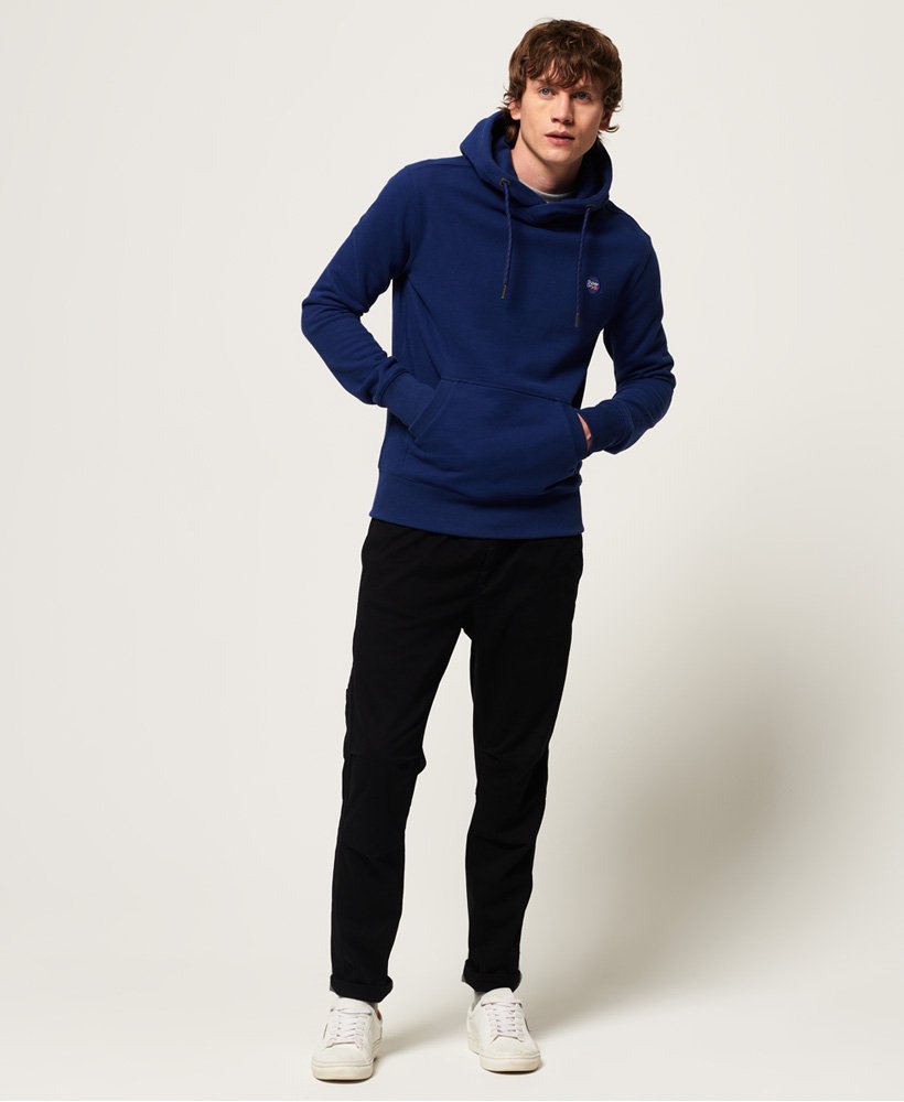 Mens - Collective Hoodie in Downhill Blue | Superdry UK