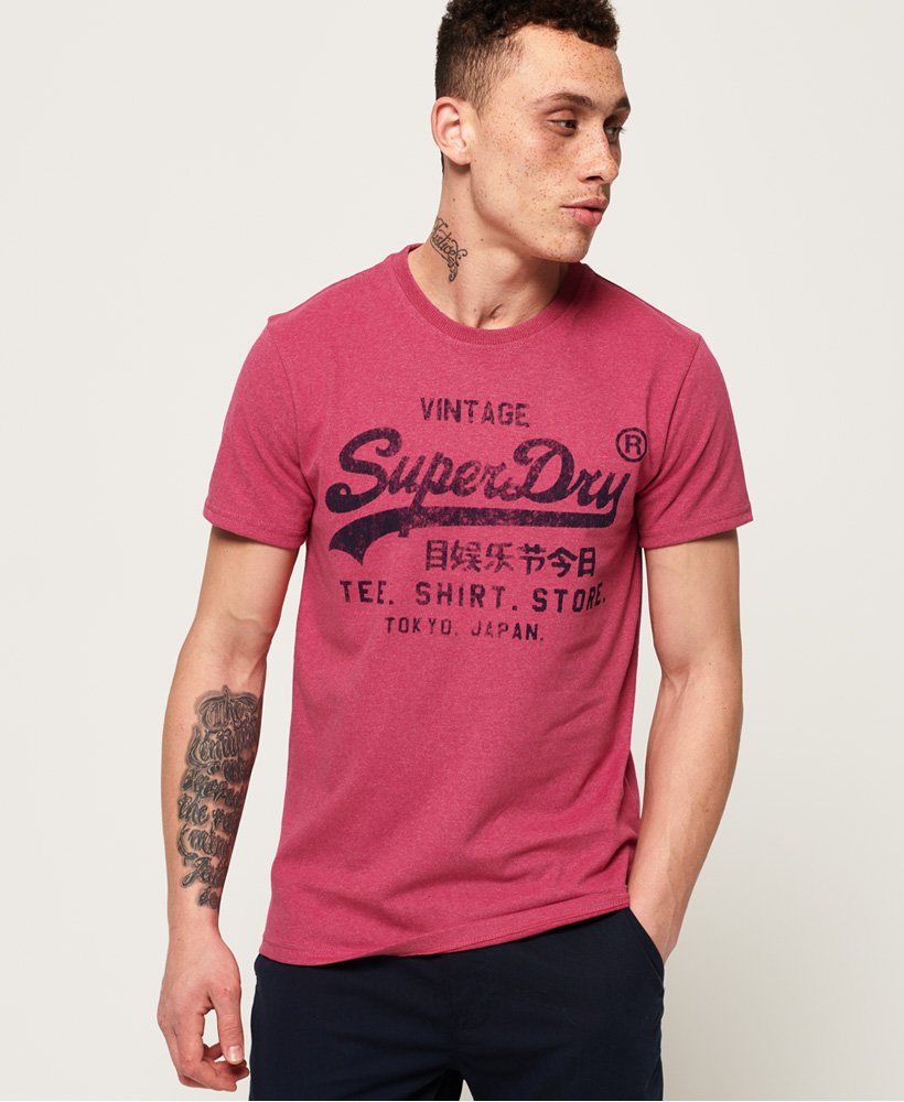 superdry t shirt red