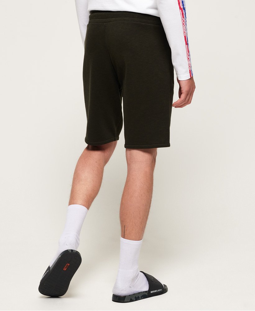 Mens - Urban Athletic Shorts in Surplus Goods Olive Slub | Superdry
