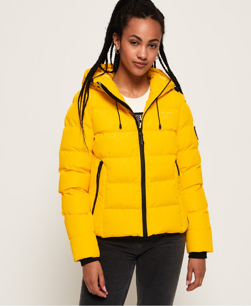 superdry yellow jacket