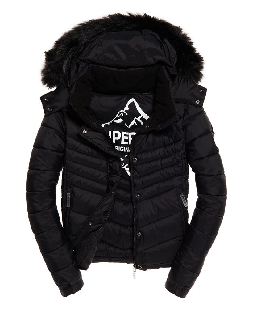 superdry echo quilted puffer jacket