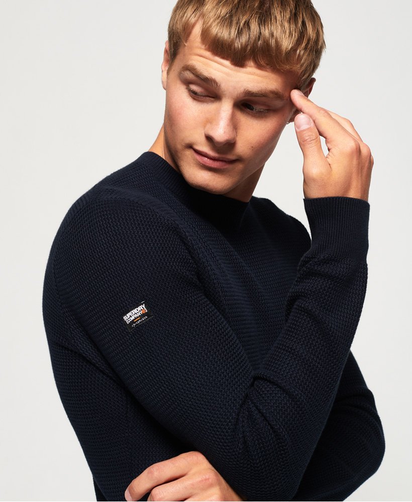 superdry academy crew jumper