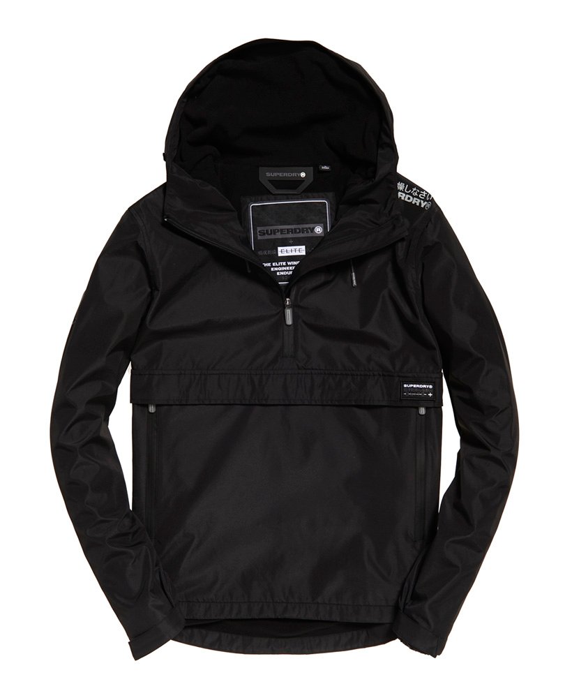 Mens - Overhead Elite SD-Windcheater in Black | Superdry