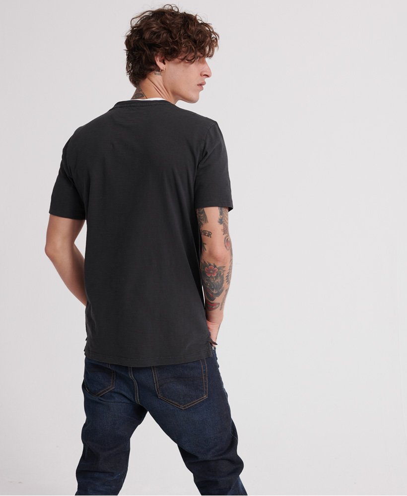 Mens - Dry Originals Pocket T-Shirt in Black | Superdry