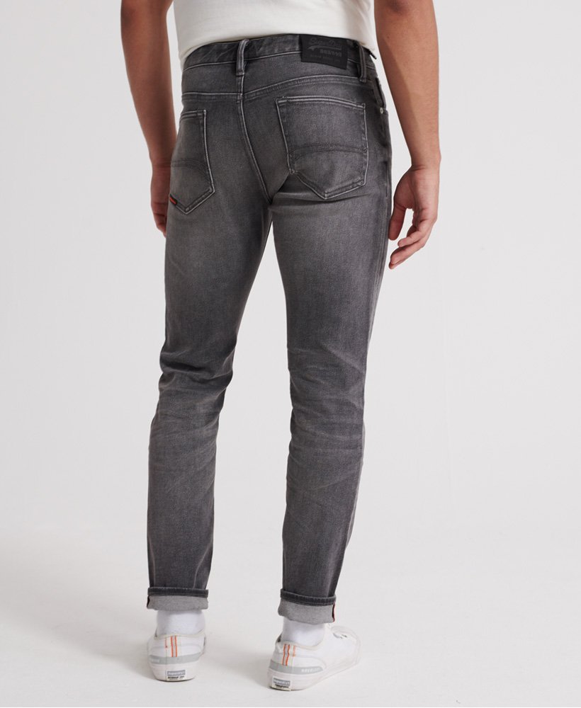 Mens - Tyler Slim Flex Jeans in Locke Light Grey | Superdry UK
