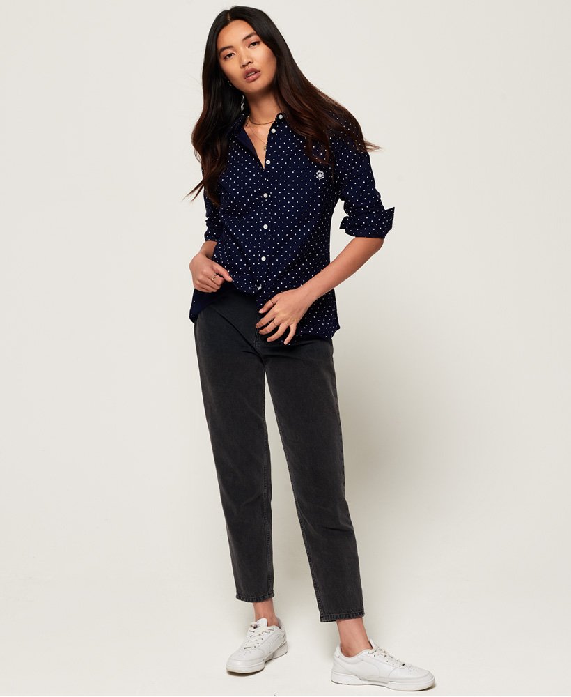 superdry oxford shirt womens