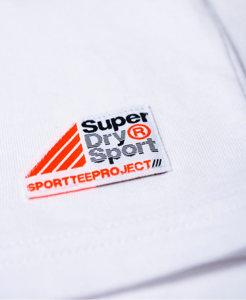 Mens - Camo Box T-Shirt in White | Superdry